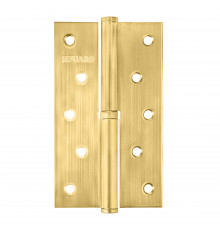 Петля Fuaro (Фуаро) съемная IN5430SR-BL SB правая (413/BL-5 125x75x2,5) мат.золото БЛИСТЕР