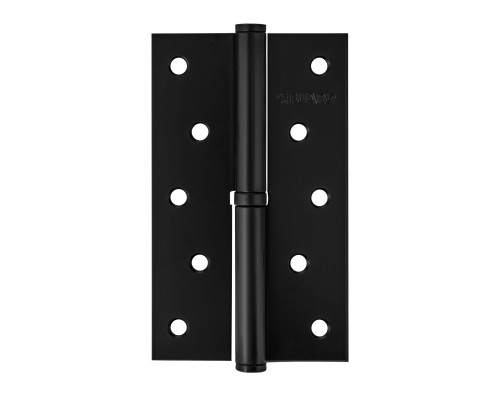 Петля Fuaro (Фуаро) съемная IN5430SL-BL BL левая (413/BL-5 125x75x2,5) мат. черный БЛИСТЕР