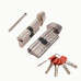 Цилиндровый Fuaro (Фуаро) механизм 4 класса безопасности X-PRO5002 Knob 70 (30+10+30) SN-3 короткий шток с верт.