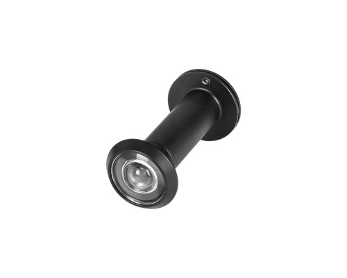 Глазок Fuaro (Фуаро) дверной, оптика пластик DV 3/90-50/Z BL-24 черный (B2B)