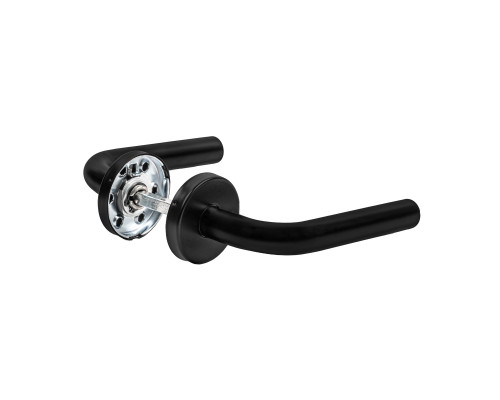 Ручка Fuaro (Фуаро) раздельная R.DSS201-0201/19 (DSS-0201/19) INOX 201 BL-24 черный