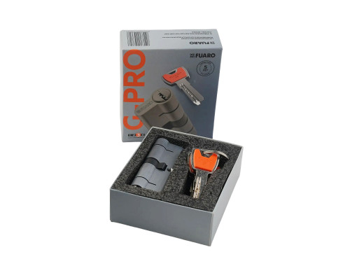 Цилиндровый Fuaro (Фуаро) механизм 3 класса безопасности G-PRO5000 Key 60 (25+10+25) SSC 5Key