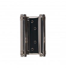 Пружинная Fuaro (Фуаро) двусторонняя (барная) петля DSH5 (125х86х1,5) INOX 201 CP хром (блистер)