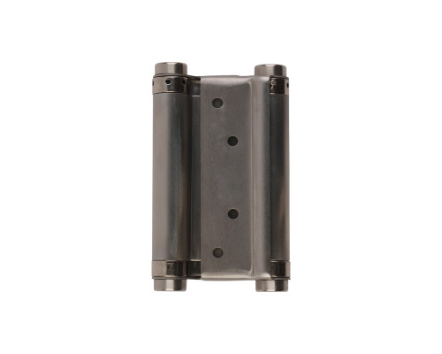 Пружинная Fuaro (Фуаро) двусторонняя (барная) петля DSH5 (125х86х1,5) INOX 201 SN мат. никель (блистер)