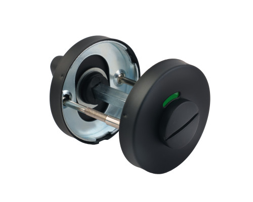 Ручка Fuaro (Фуаро) поворотная BK6.R.DSS201-02 INOX 201 BLACK (с индикатором)