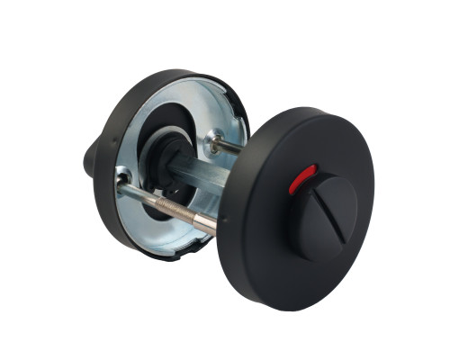 Ручка Fuaro (Фуаро) поворотная BK6.R.DSS201-02 INOX 201 BLACK (с индикатором)