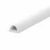 Уплотнитель Fuaro (Фуаро) самоклеящийся ADH/D-21x15mm, WHITE белый 50m