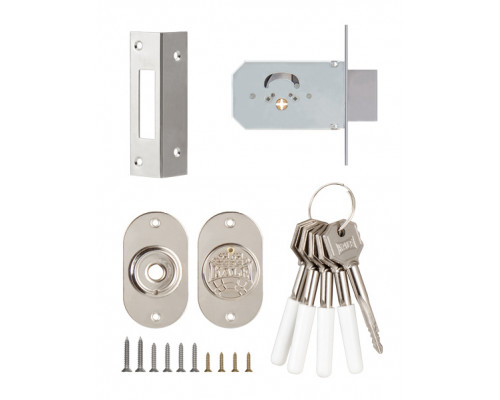 Замок Kale kilit (Кале килит) врезной крестообразный 156/F (45 mm), 5 кл. STB 156F0000004