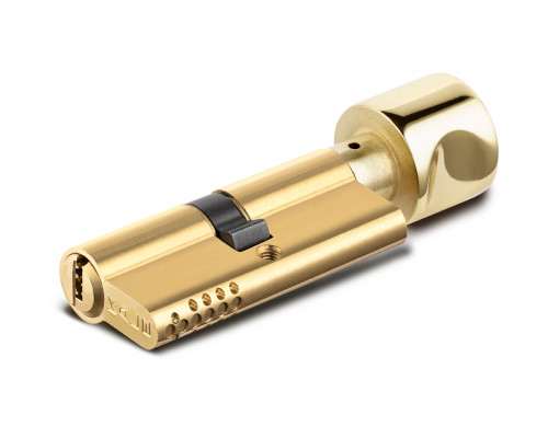 Цилиндровый механизм Kale kilit (Кале килит) с вертушкой 164 OBS SCE/70 (30+10+30) mm латунь 5 кл. new