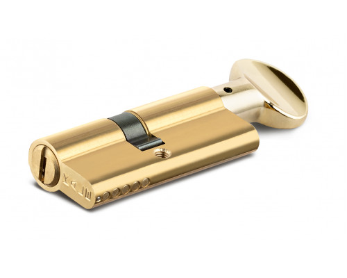 Цилиндровый механизм Kale kilit (Кале килит) с вертушкой 164 BM/100 (45+10+45) mm латунь 5 кл.