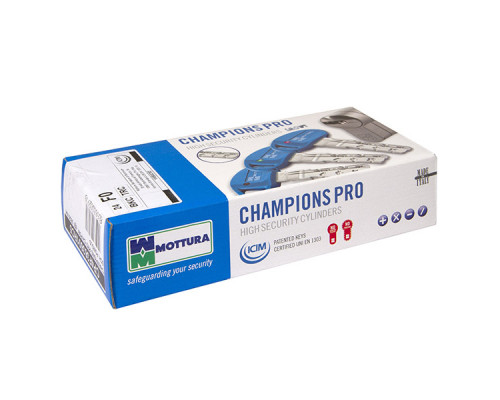 Цилиндровый механизм Mottura (Моттура) с вертушкой CP4F464601R (92 мм/41+10+41) МАТ.НИКЕЛЬ
