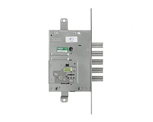 Замок Mottura (Моттура) врезной сувальдный 52.J505M-S MyKey (левый), ключ 60 мм
