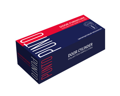 Цилиндровый Punto (Пунто) механизм (A202/90) A2002Knob90(35+10+45) с вертушкой SN никель