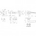 Ручка Punto (Пунто) защелка DK620 SN-ET (6020 SN-E) (кл./фик.) мат. никель