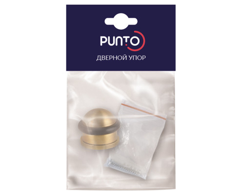 Упор Punto (Пунто) дверной напольный DFIX/F26 (DS PF-26) ABG-6 бронза