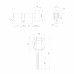 Цилиндровый Punto (Пунто) механизм (Z402/70) Z4002Knob70(30+10+30) с вертушкой CP хром