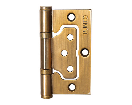 Петля Punto (Пунто) универсальная без врезки IN3200W CFB (200-2B 75x2,5) кофе глянец