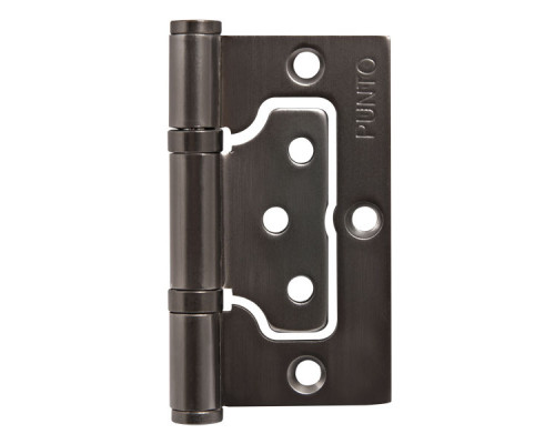Петля Punto (Пунто) универсальная без врезки IN3200W GR (200-2B 75x2,5) графит