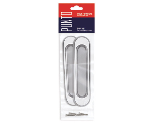 Ручка Punto (Пунто) для раздвижных дверей SH.SL152.010 (Soft LINE SL-010) СP хром