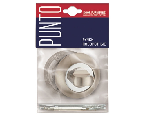 Ручка Punto (Пунто) поворотная BK6.R.TL54 (BK6 TL) BL-24 черный