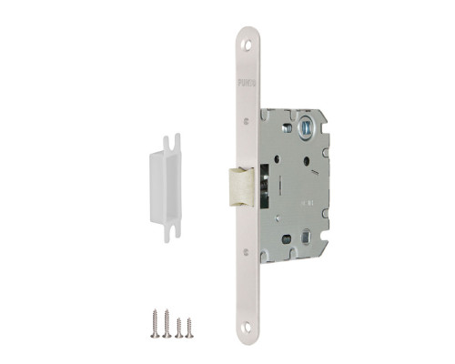 Защелка Punto (Пунто) PLASTPL70X-R20 (PL70X-R20 SN) (врезная) SN мат. никель упаковка