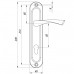 Ручка Punto (Пунто) на планке HANDLE90.CRONA.18-85 (P90 8518 CRONA) AB бронза