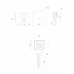 Цилиндровый Punto (Пунто) механизм Z3002Knob60(25+10+25) с вертушкой CP хром