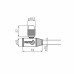 Замок Punto (Пунто) тросовый PK-BIKE-1012-KEY (10х1200) 2key/подвес