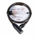 Замок Punto (Пунто) тросовый PK-BIKE-1080-KEY (10х800) 2key/подвес