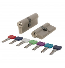 Цилиндровый Punto (Пунто) механизм MaxPro7000Key80mm(35+10+35) SN никель 7key 