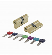 Цилиндровый Punto (Пунто) механизм MaxPro7000Key70mm(30+10+30) SSG сатин.золото 7key