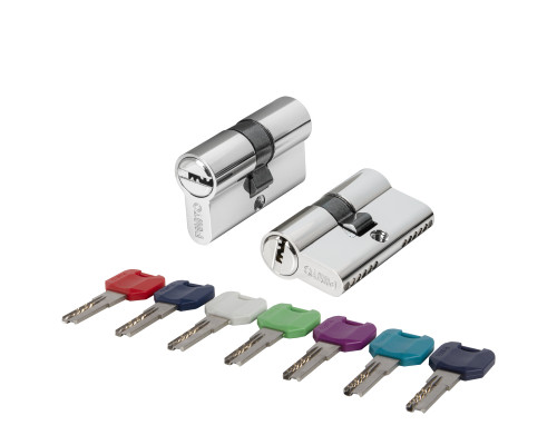 Цилиндровый Punto (Пунто) механизм MaxPro7000Key70mm(30+10+30) CP хром 7key