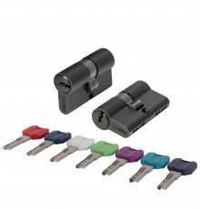 Цилиндровый Punto (Пунто) механизм MaxPro7000Key 52mm (21+10+21) BL черный 7key 