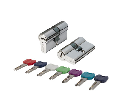 Цилиндровый Punto (Пунто) механизм MaxPro7000Key 52mm (21+10+21) SSC сатин.хром 7key