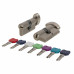 Цилиндровый Punto (Пунто) механизм MaxPro7002Knob52mm(21+10+21) SN мат.никель 7key с вертушкой