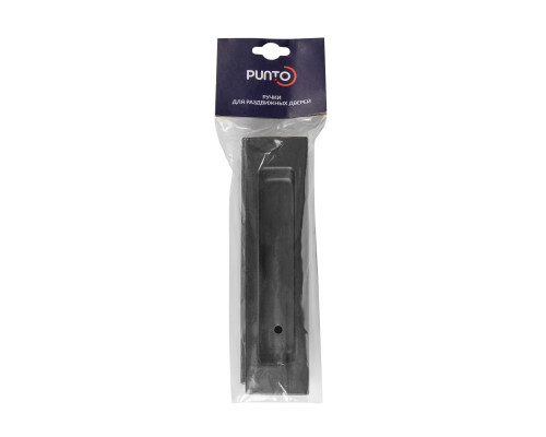 Ручка Punto (Пунто) для раздвижных дверей SH.SLQ152.010 (Soft LINE SLQ-010) BL черный