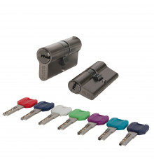 Цилиндровый Punto (Пунто) механизм MaxPro7000Key 52mm (21+10+21) GR графит 7key 