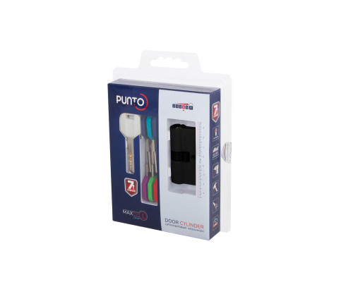 Цилиндровый Punto (Пунто) механизм MaxPro7000Key 52mm (21+10+21) GR графит 7key