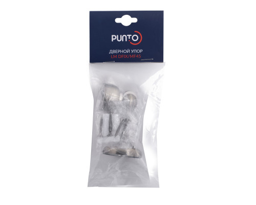 Упор Punto (Пунто) дверной напольный LM DFIX/MF45 SN-3 мат. никель