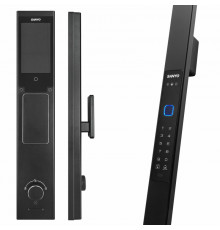 Электронный замок Sanyo D505 UsmartGo DM85 с WiFi, с распознаванием лиц,ручка-скоба 1800 мм, черный