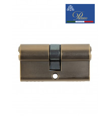 Цилиндровый механизм PORTUNO. Арт.CD60.11, 60м. (30+30), Цвет, Матовый кофе. ключ-ключ
