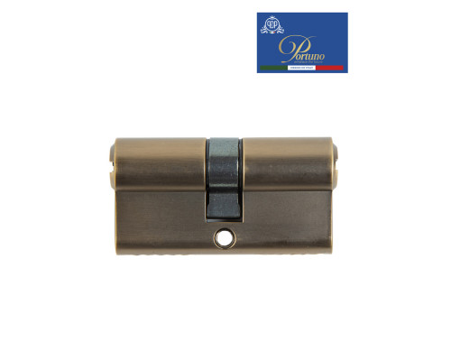 Цилиндровый механизм PORTUNO. Арт.CD60.11, 60м. (30+30), Цвет, Матовый кофе. ключ-ключ