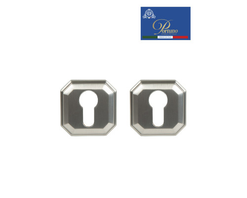 Накладка под цилиндр Portuno CYL.05 Матовый никель CYL.05.14