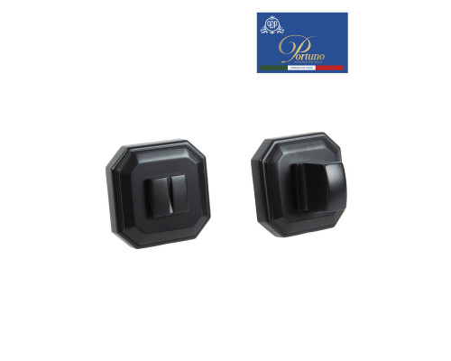 Ручка поворотная Portuno WC.055 Чёрный WC.055.03 (WC фиксатор)