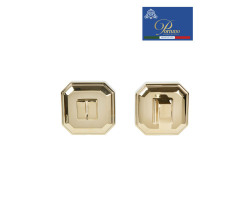 Ручка поворотная Portuno WC.055 PVD Полированное золото WC.055.06 (WC фиксатор)