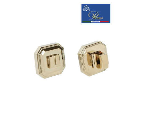 Ручка поворотная Portuno WC.055 PVD Полированное золото WC.055.06 (WC фиксатор)